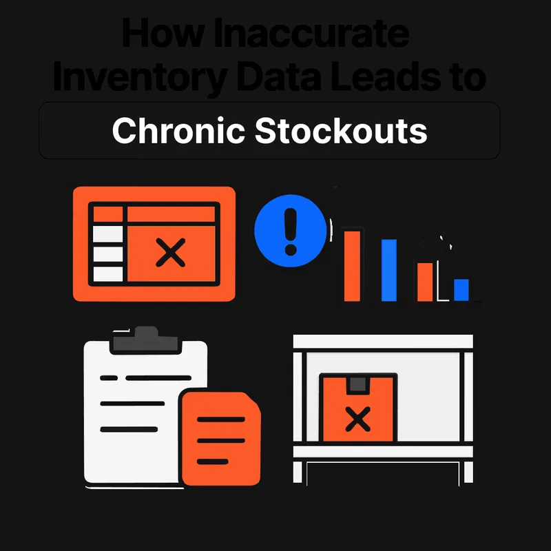 How Inaccurate Inventory Data Leads to Chronic Stockouts