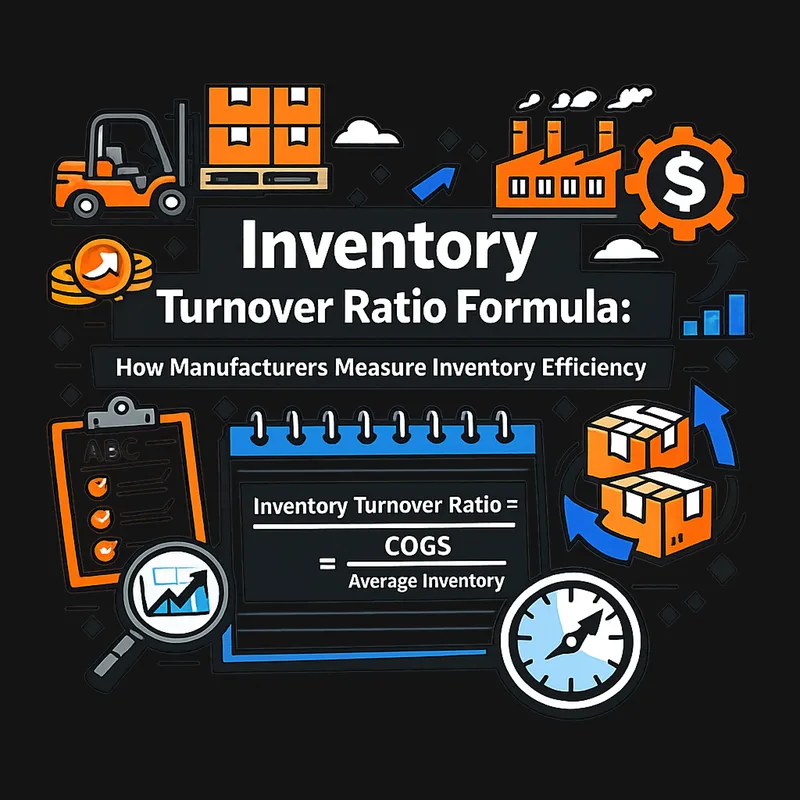 Inventory Turnover Ratio Formula: How Manufacturers Measure Inventory Efficiency