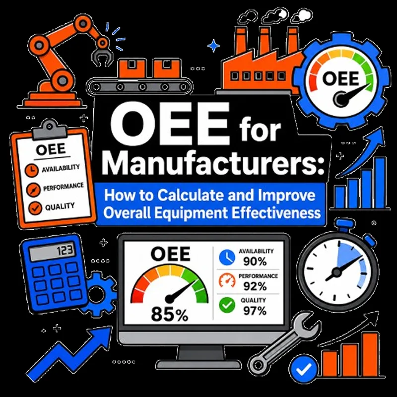OEE for Manufacturers: How to Calculate and Improve Overall Equipment Effectiveness
