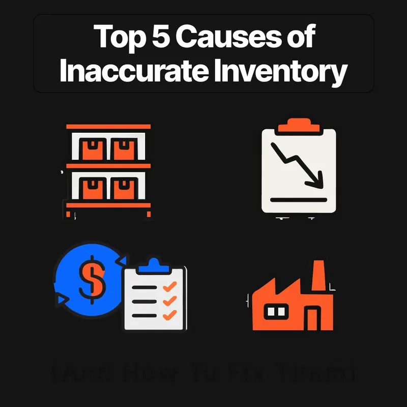 Top 5 Causes of Inaccurate Inventory (and How to Fix Them)